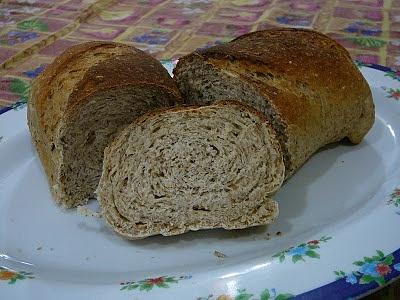 Pan de salvado y centeno