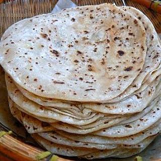Chapatis de harina integral