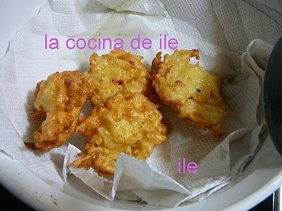 Buñuelos de papa y  mandioca