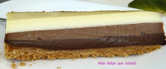 Tarta Tres Chocolates
