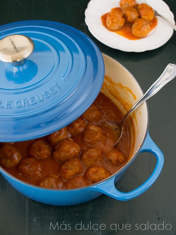 Albóndigas con salsa de tomate