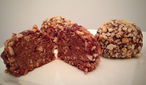 Bombones ferrero rocher caseros