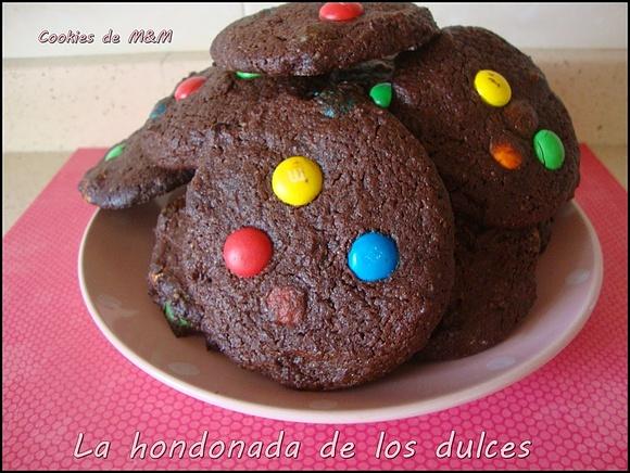 Cookies de m&m
