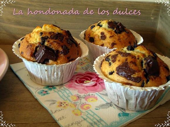 Muffins extrachocolateados