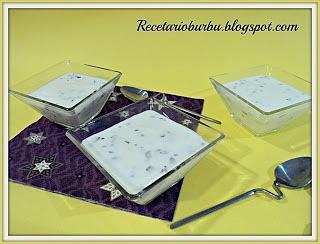 Yogur griego de stracciatella