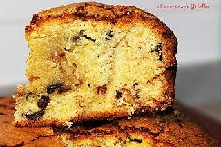 Bizcocho de chocolate y nueces