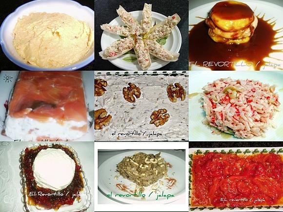 Aperitivos y postres de Navidad