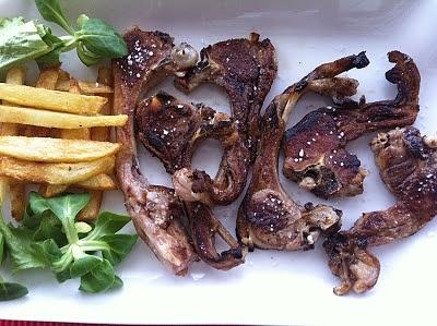 Chuletitas De Lechal A La Plancha