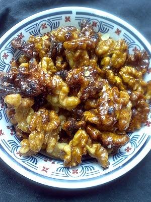 Nueces caramelizadas