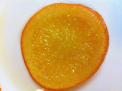 Naranjas confitadas