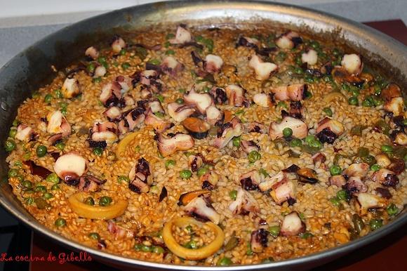 Arroz con Pulpo