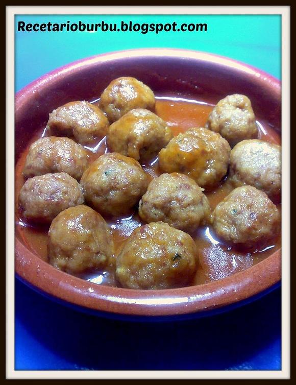 Albóndigas al horno con salsa agridulce