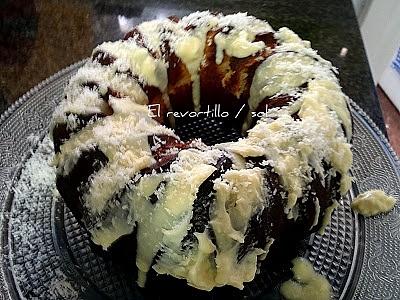 Pastel bombón de coco