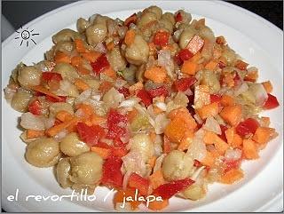 Ensalada de garbanzos