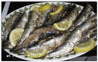 Sardinas en papillote al limón