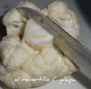 Coliflor con bechamel