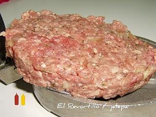 Hamburguesas con sorpresa