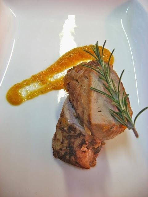 Solomillo de cerdo con manzanas