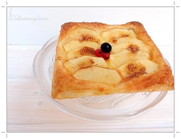 Hojaldre con manzana