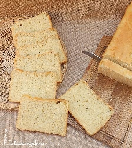 Pan de molde sin leche