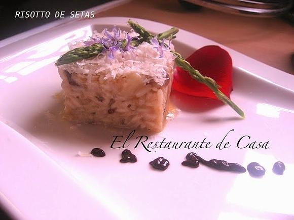 Risotto de setas