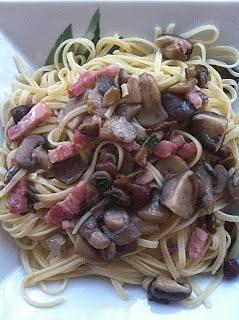 Pasta con Hongos