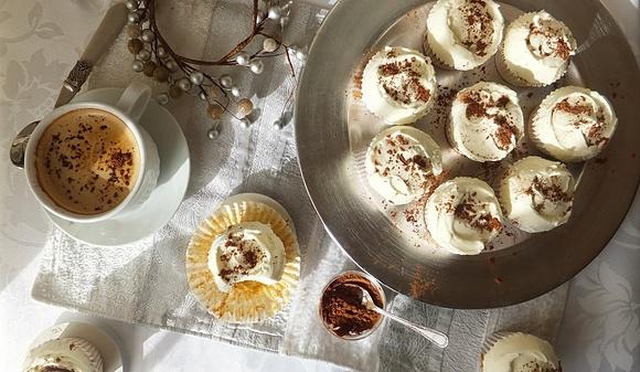 Cupcakes de tiramisú Martha Stewart