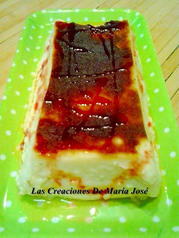Pudin con pan casero
