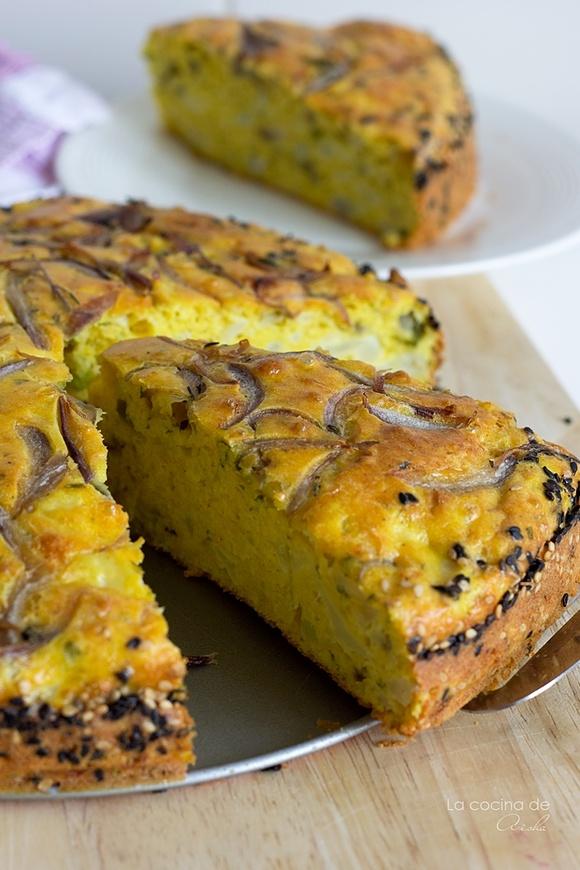 Pastel de coliflor
