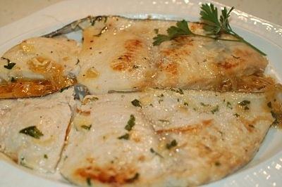 Pez espada al limón