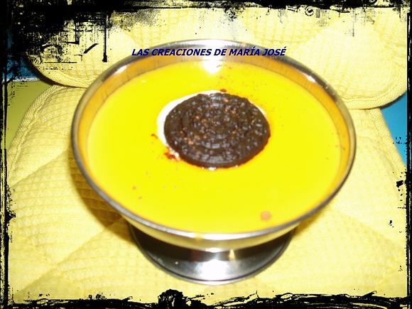 Natillas con galleta oreo