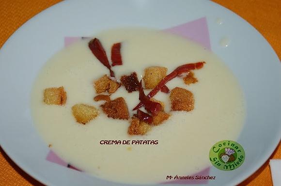 Crema de patatas y puerros