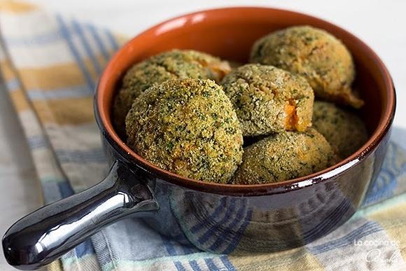 Croquetas de boniato y mozarella