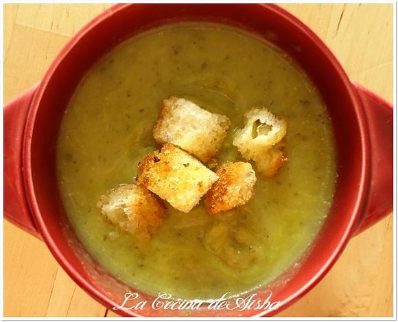 Crema de calabacín