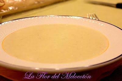 Crema de champiñones