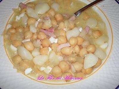 Garbanzos viudos, pero no tanto