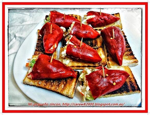 Pimientos de piquillo rellenos