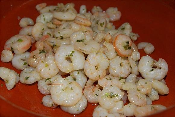 Gambas al ajillo fácil