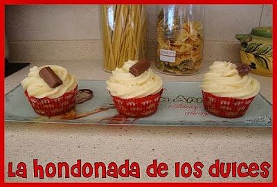 Vuelvo a casa en Navidad con cupcakes de turrón