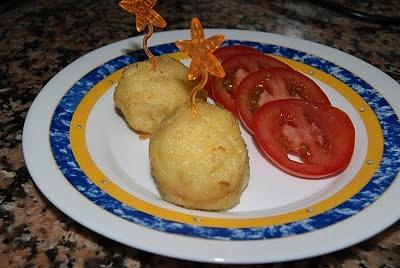 Croquetas de patata y bacon