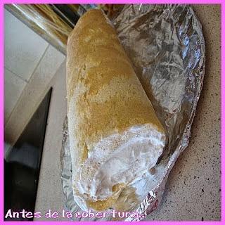 Cambio de look con brazo de gitano de chocolate relleno de nata