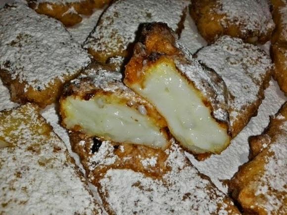 Leche Frita con Vainilla