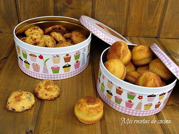 Galletas de harina de maíz y chocolate