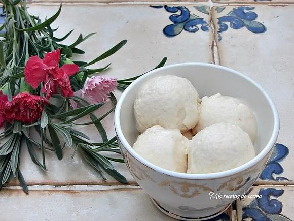 Helado de lichis