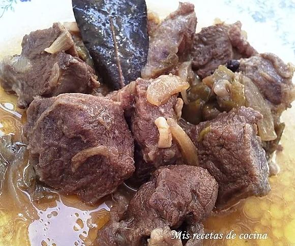 Carrilleras en salsa