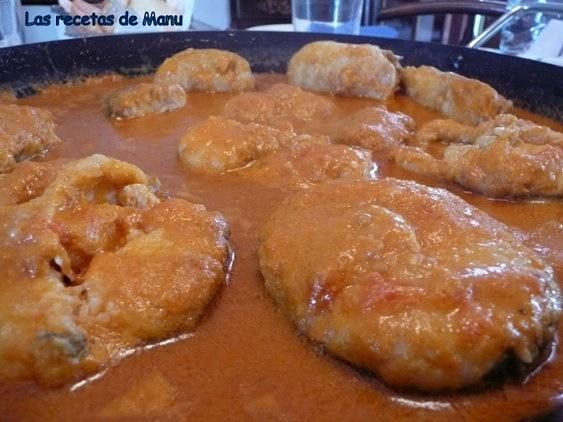 Romesco de pescado