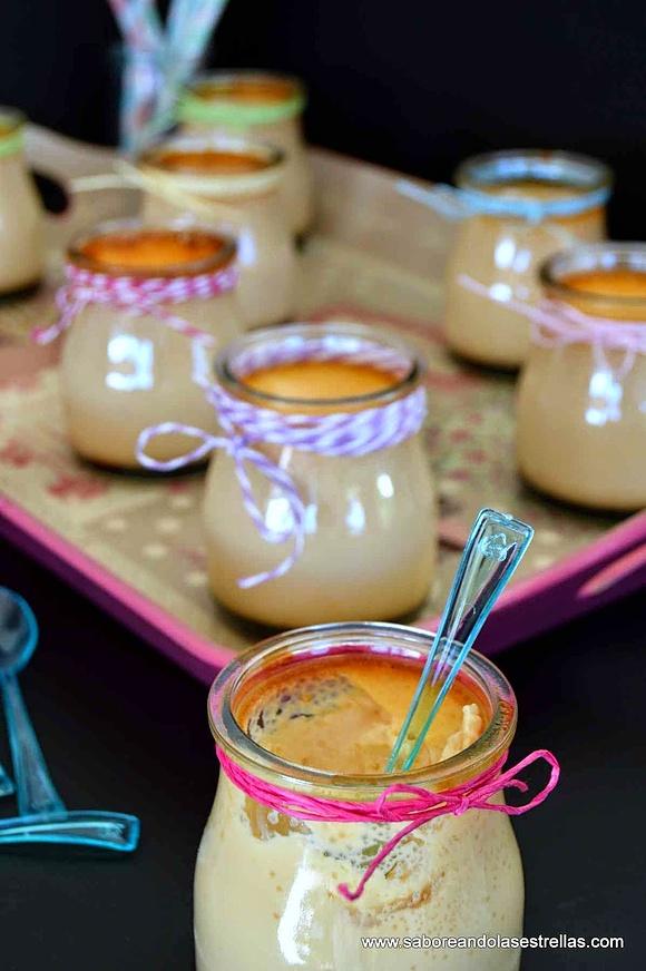 Flan de huevo casero sin lactosa