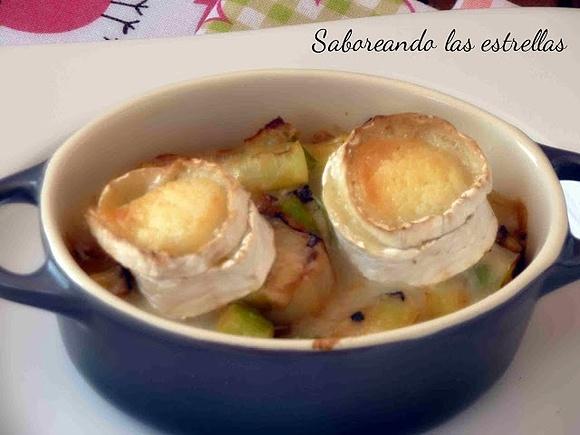 Purrusalda con queso de Cabra