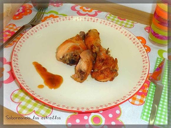 Pollo marinado