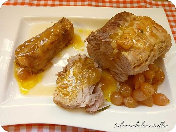 Lomo de cerdo a la naranja